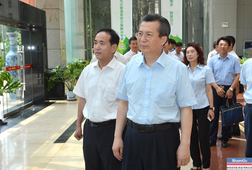 陕西省委常委、西安市委书记王永柯反GA黄金甲调研