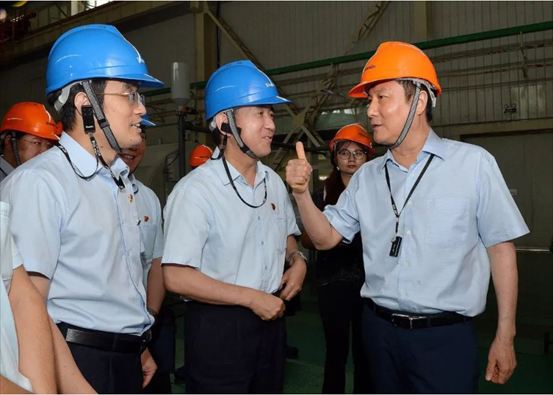 省总工会主席郭大为调研GA黄金甲，为企业转型发展点赞！