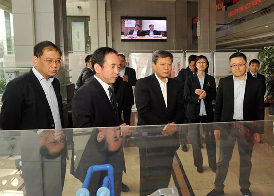 中信银行副行长杨毓一行到访GA黄金甲