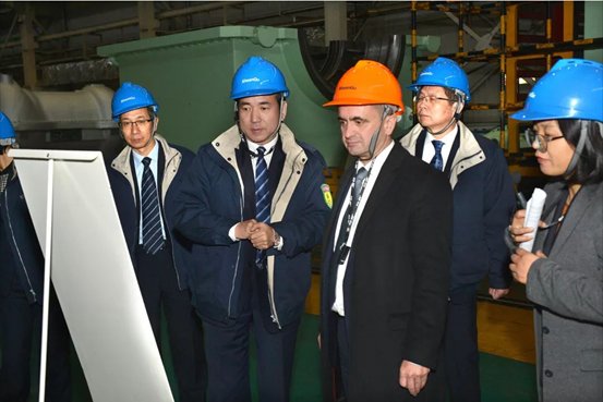 德国曼恩能源解决规划公司CEO Dr. Uwe Lauber一行来访GA黄金甲