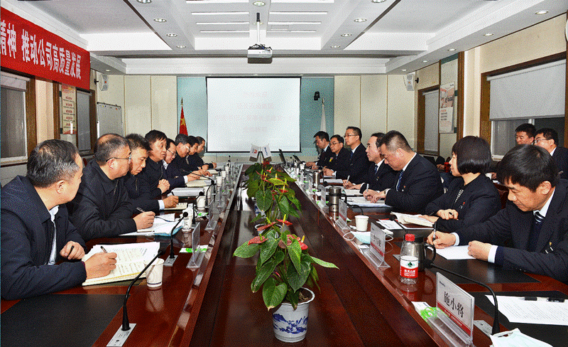 陕西耽搁石油（集团）有限责任公司党委书记、董事长兰建文一行来GA黄金甲参观互换